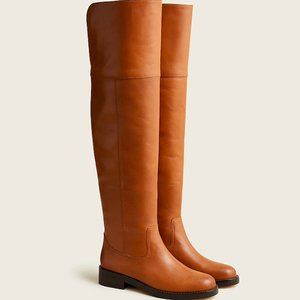 J. Crew Leather Over the Knee Boot